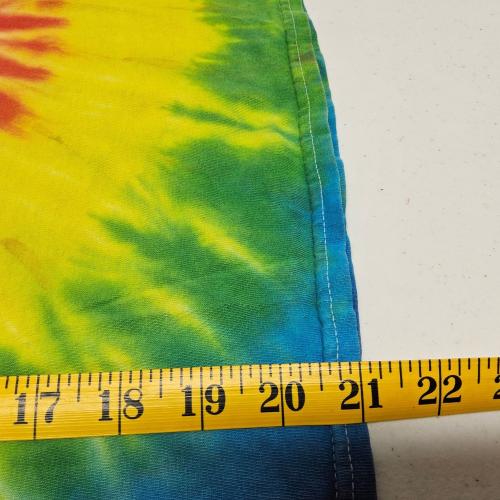 Santa Cruz T-Shirt Kids M 10/12 Multicolor Tie Dye Screaming Hand Graphic - Picture 7 of 11